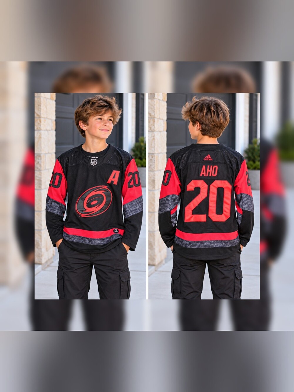 Carolina Hurricanes 2023 NHL Stadium Jersey Youth M